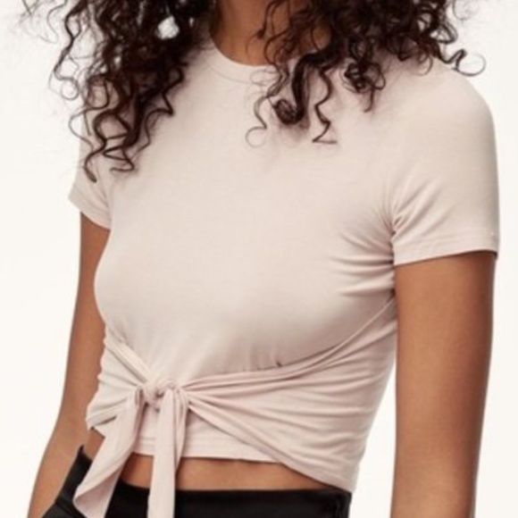 Wilfred Tops - Aritzia Wilfred Wrap Ange Top